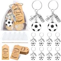 Bomiclss Schlüsselanhänger Fußball, Party Geschenk für Fußballfans & Schule,Kleinigkeiten