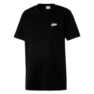 PUMA Multiple Logo Grafik Herren T-Shirt Black Top 578158 01
