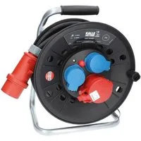 KALLE DAS KABEL Kalle Kabeltrommel CEE 400V 16A 2,5mm² IP44 20 Meter Kabeltrommel (Kabellänge 2000 m)