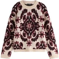 Next Rundhalspullover Statement-Rundhalspullover mit Paisley-Muster (1-tlg)