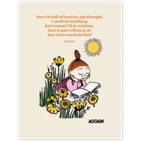Posterlounge Wandbild Isn't it marvellous to do just what one feels like? - Mymble, Moomin, erhältlich als Poster, Leinwandbild, Wandsticker oder Acrylglasbild