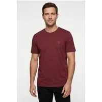 BOSS ORANGE T-Shirt Tales mit BOSS Stickerei auf der Brust