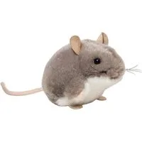 Teddy Hermann® Kuscheltier Maus grau, 9 cm