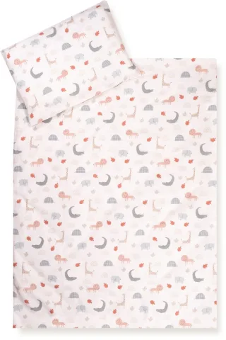Zöllner Bettwäsche Organic 100x135 cm Wild Friends