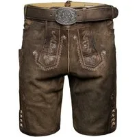 Stockerpoint Trachtenlederhose Georg Herren (1-tlg) Trachtenlederhose, Trachtenhose, Bayerische Lederhose, Oktoberfest