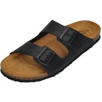 Plakton BARNA Pantolette Negro Dakota