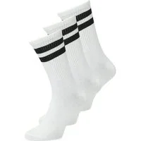 Jack & Jones Freizeitsocken JACTRAVIS – Tennissocken mit Stretch und hohem Komfort (Packung, 3-Paar) unifarben, casual