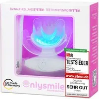 OnlySmile Zahnbleaching-Kit Zahnaufhellung Set - Testsieger - Teeth Whitening Kit für Weiße Zähne, Zahnaufhellung, Bleaching Set, Aufhellen, ideal für Zuhause