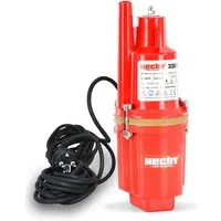Hecht Tiefbrunnenpumpe Membranpumpe 3301, 1.320 l/h, 300 W, 55 m Förderhöhe, Passt in DIN 100