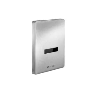 Schell Edition e Fertigmontageset 028092899 Urinalsteuerung, Infrarot, Netzbetrieb 230 V, vandalensicher, Edelstahl