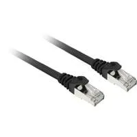 Patchkabel SFTP, RJ-45, mit Cat.7a Rohkabel schwarz, 50cm