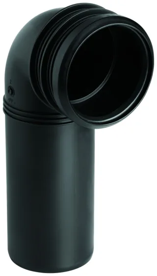 Grohe Ablaufbogen 42327 DN 80 mit Tiefenverstellung, 42327000 42327000