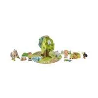 3D-Puzzle-Spielwelt Obstgarten 40 Teile, 2 Holzfiguren