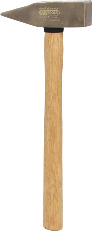 KS Tools BRONZEplus Schlosserhammer, mit Hickorystiel - 963.2015