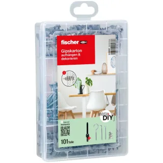 Fischer EasyDIY Box Gipskarton (101 Teile) - 513892