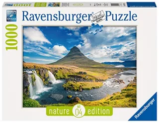 Ravensburger 19539 - Wasserfall von Kirkjufel Island (1.000 Teile)