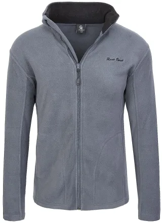 Rock Creek Fleecejacke Hellgrau