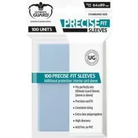 Ultimate Guard Sammelkarte 100 Precise-Fit Sleeves Standardgröße (64x89mm) - transparent
