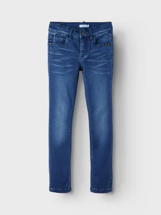 NAME IT - NKMTHEO XSLIM JEANS 1507-CL NOOS dark blue denim - Gr. - 176
