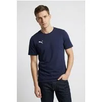 PUMA Trainingsshirt TEAMGOAL CASUALS TEE gerader Abschluss, Kurzarm, für Sportmode, Rundhalsausschnitt