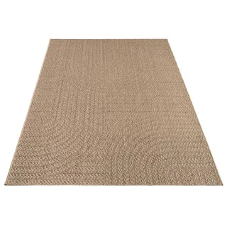 Paco Home Outdoorteppich, Beige, Textil, Rechteckig, 240x340 cm, strapazierfähig, für Fußbodenheizung geeignet, Teppiche & Böden, Teppiche, Outdoorteppiche