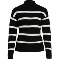 Vila Strickpullover VIRil (1-tlg) Plain/ohne Details