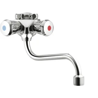 Stiebel Eltron Waschtisch-Zweigriff-Armatur MAW drucklos, für Durchlauferhitzer DNM 185474
