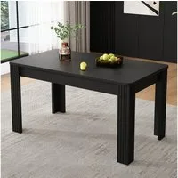 Flieks Esstisch (1-St), Rechteckiger Esszimmertisch Schreibtisch Küchentisch 116*65*75cm