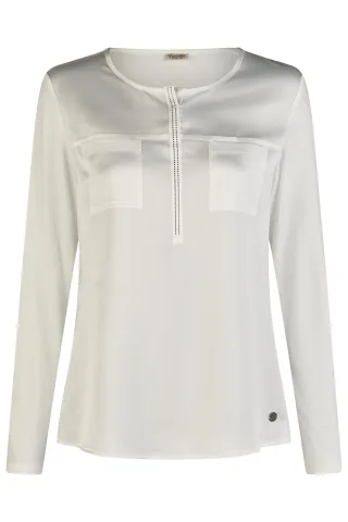 Barbara Lebek - T-Shirts offwhite - Gr. - 44