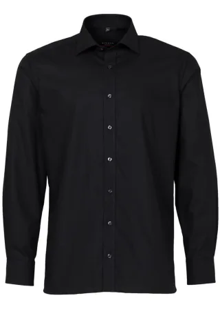 ETERNA - Modern fit: Hemd schwarz - Gr. - 37