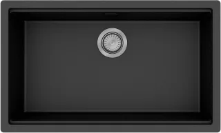 Hansgrohe Unterbauspüle S530-U700 manuelle Ablaufgarnitur graphitschwarz, 43459170 43459170
