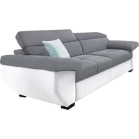 COTTA 2,5-Sitzer Speedway, Big-Sofa mit Kopfteilverstellung