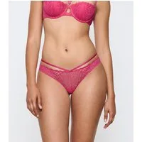 Triumph String That Night In Vegas Spitz, mit Mesh-Rückseite, Bänderdetails, elegante Passform