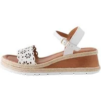 Next Forever Comfort® Wedges aus Leder, extra weit Sandale (1-tlg)