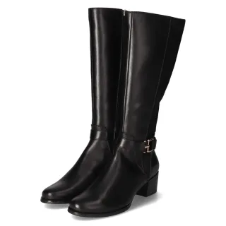 Kaerlek Stiefel - Gr. 37 - Schwarz - Synthetik, Leder & Textil