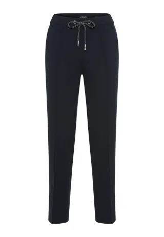 Olsen - Trousers Casual Cropped dark navy - Gr. - 38