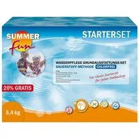 SUMMER FUN Poolpflege Wasserpflege-Grundausstattungsset Sauerstoff/ Maxi