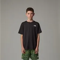 The North Face Funktionsshirt TEEN NEW 24/7 SS TEE sportlicher Stil, Kurzarm, schnell trocknendes Material, Logodrucke