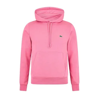 Lacoste - Hoodie zum Überziehen für Herren, Leger (Pink)