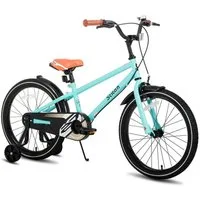 JOYSTAR Kinderfahrrad Totem 12/14/16/18/20 Zoll Kinderfahrrad für 2-11 jährige Jungen, mit Stützräder, Kotflügel, Front and rear dual brakes, Reflektorplatte