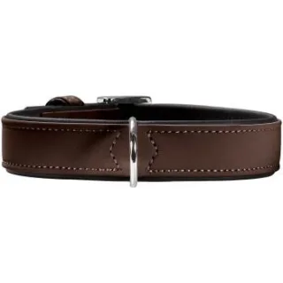Hunter Hundehalsband softie braun S