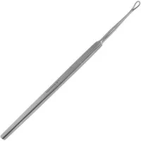 May Ohrenreiniger Ohrreiniger Ohrschlinge aus Edelstahl, 13,5 cm, Sicher Ohrenschmalz