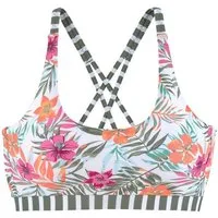 Venice Beach Bustier-Bikini-Top Summer, mit gerkreuzten Trägern
