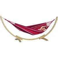 Apollo Set Fuego AZ-6010125, Camping-Hängematte rot
