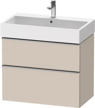 Duravit D-Neo Waschtischunterbau wandhängend Taupe Matt 784x442x625 mm - DE4373070910000 DE4373070910000