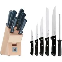 WMF Messerblock Classic Line (7tlg), Messerklingen aus Spezialklingenstahl