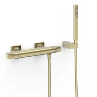 Tres Thermostatische Aufputz Duscharmatur Over wall Anti Kalk Messing Handbrause , 19016459CA 19016459CA