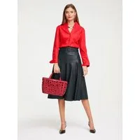 heine Klassische Bluse Stehkragen-Bluse Langarm