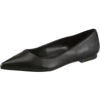 HUGO Maridia Ballerina Slipper, Loafer, Schlupfschuh, Business-Ballerina in spitzer Form