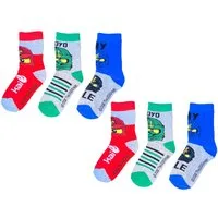 LEGO® Feinsocken LEGO® NINJAGO Socken Set 6 Paar Kindersocken